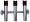 Three Rod Boat Console Rack