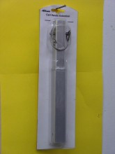 HANDLE EXTENTION ACCESSORY WITH D-RING PIN. CAN BE USED ON EITHER THE LARGE OR JR. CARTS. TO ELIMINATE THE NEED TO BEND OVER WHILE HAULING YOUR  CART ESPECIALLY IF YOU ARE TALL AND USING A FRONT WHEEL.